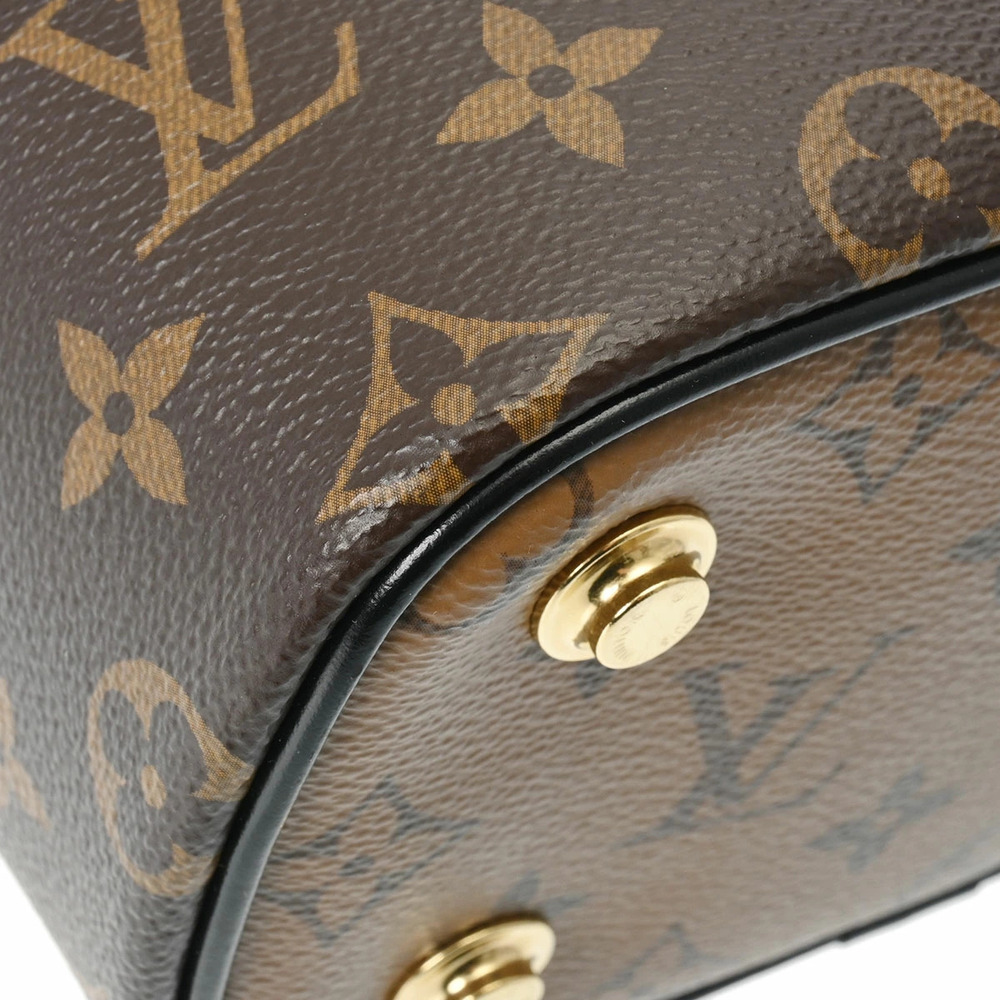 LOUIS VUITTON Monogram Reverse Vanity NV Brown Canvas Handbag - Picture 7 of 11